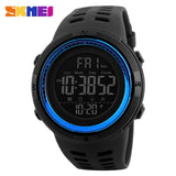 SKMEI Fashion Outdoor Sport Watch Men Multifunction Watches Alarm Clock Chrono 5Bar Waterproof Digital Watch reloj hombre 1251