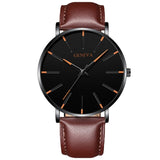 Minimalist Men Fashion Ultra Thin Watches Simple Men Business Stainless Steel Mesh Belt Quartz Watch Relogio Masculino