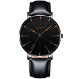 Minimalist Men Fashion Ultra Thin Watches Simple Men Business Stainless Steel Mesh Belt Quartz Watch Relogio Masculino