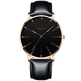 Minimalist Men Fashion Ultra Thin Watches Simple Men Business Stainless Steel Mesh Belt Quartz Watch Relogio Masculino