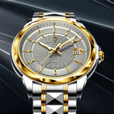 LIGE Men Automatic Mechanical Watches Luxury Brand Business Tungsten Steel Waterproof WristWatch Men Fashion Clock reloj hombre