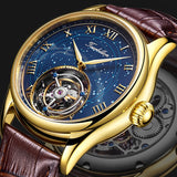 A++ Top Tourbillon Mechanical Watch Men Top Brand Luxury Clock Men Sapphire Crystal Mechanical Watches Man Relogio Masculino