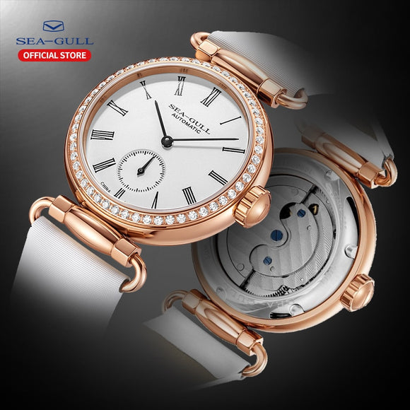 Seagull Ladies Automatic mechanical watch Fashionable female watch Thin and light  mechanical watch Time goddess 813.11.6065L